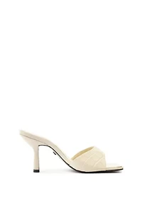 Schutz Posseni Leather Heeled Mule