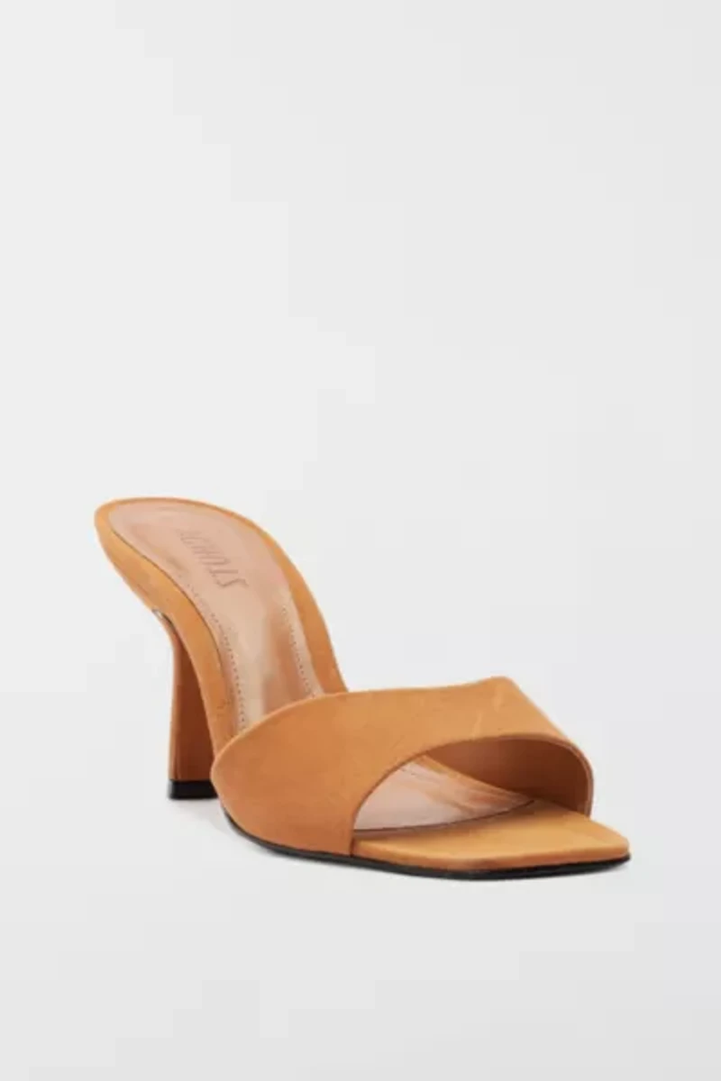 Schutz Posseni Leather Heeled Mule