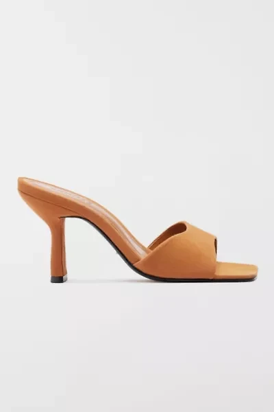 Schutz Posseni Leather Heeled Mule