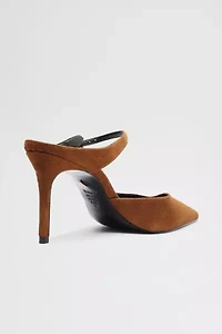 Schutz Leather Laura Mule Heel