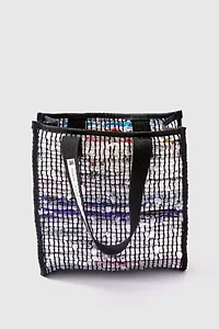 ANYBAG Recycled Mini Woven Tote Bag
