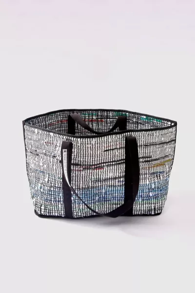 ANYBAG Recycled Weekender Woven Tote Bag