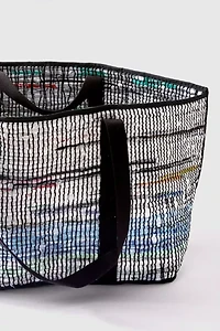 ANYBAG Recycled Weekender Woven Tote Bag