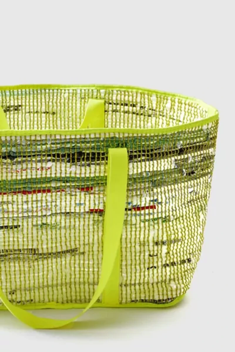 ANYBAG Recycled Weekender Woven Tote Bag