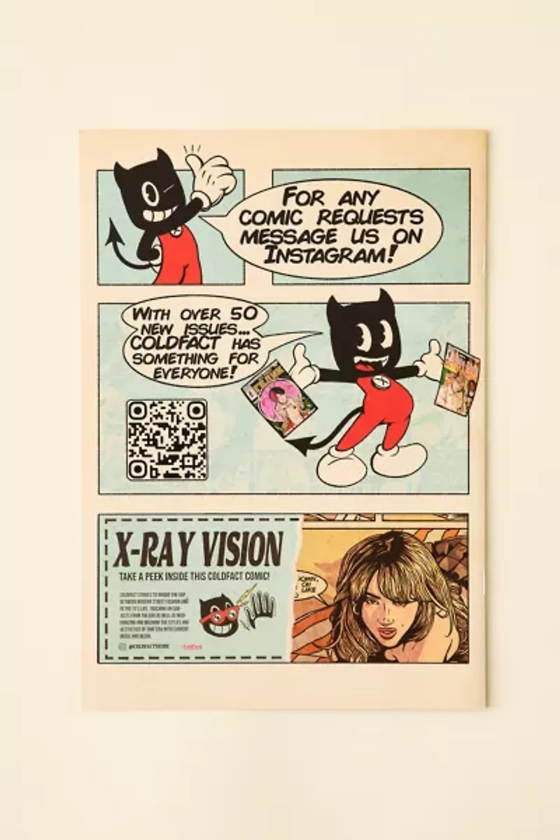 ColdFact Parody Comic Book