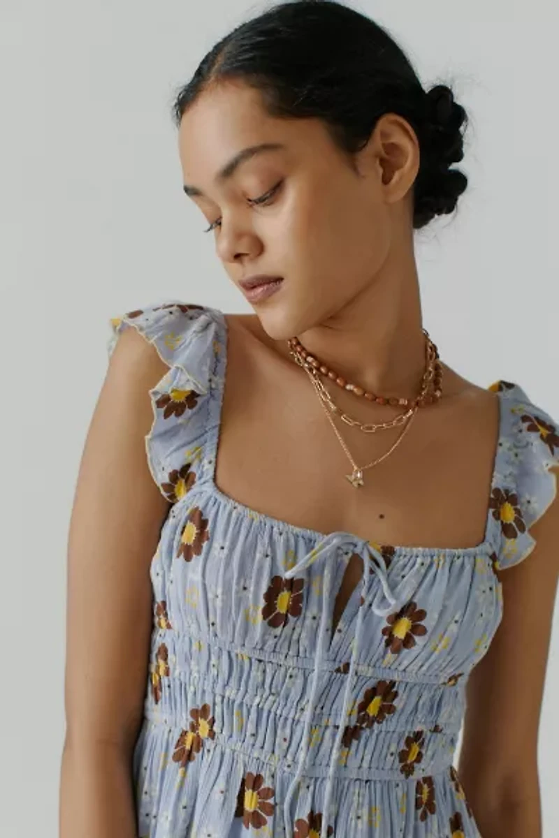 Rockaway Smocked Romper
