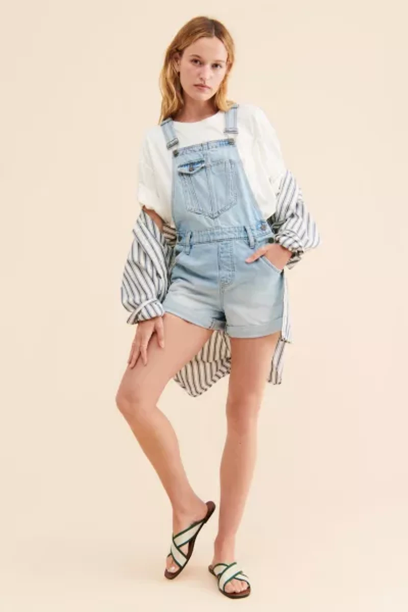 Hidden Jeans Classic Cuffed Shortalls