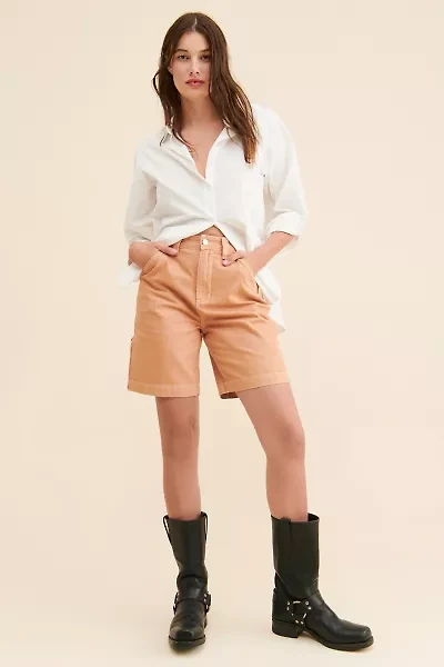 ZGY DENIM Hi Carpenter Shorts