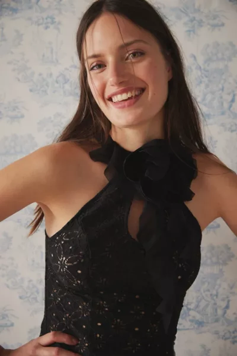 Sofia Lace Midi Dress