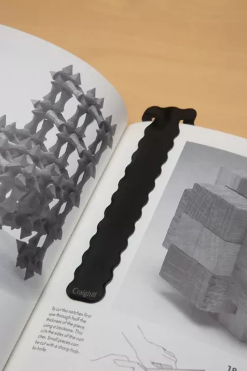 Craighill Perch Wavy Curve Bookmark