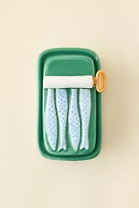 Sardine Ceramic Trinket Box