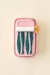 Sardine Ceramic Trinket Box