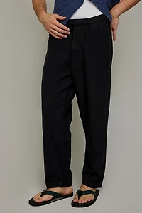 The Critical Slide Society Harrow Linen Pleated Trouser Pants
