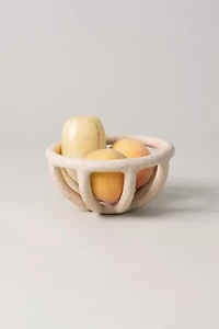 SIN Ceramic Prong Fruit Bowl