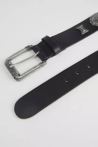 Embellished Western Belt
