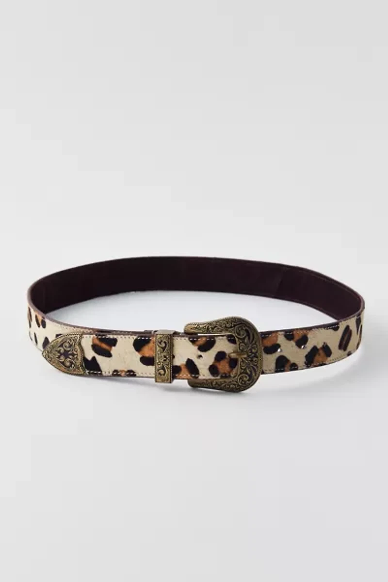 Jessie Cheetah Western Belt