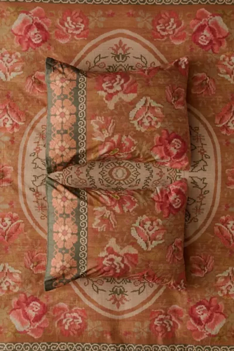 Minerva Floral Sham Set