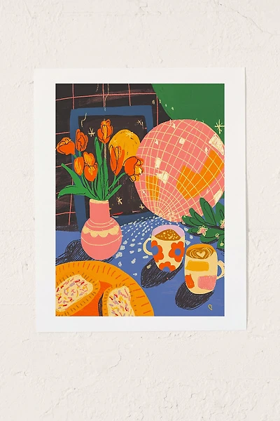 Gigi Rosado Disco Night #2 Art Print