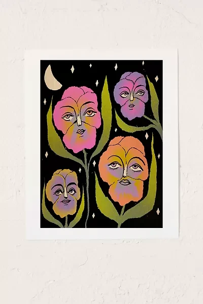 Blindthesun Never Alone Art Print