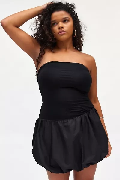 Kimchi Blue Bubble Hem Mini Dress