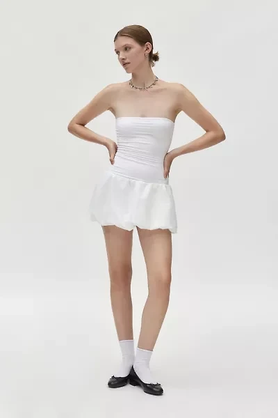 Kimchi Blue Bubble Hem Mini Dress