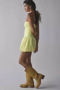 Kimchi Blue Bubble Hem Mini Dress