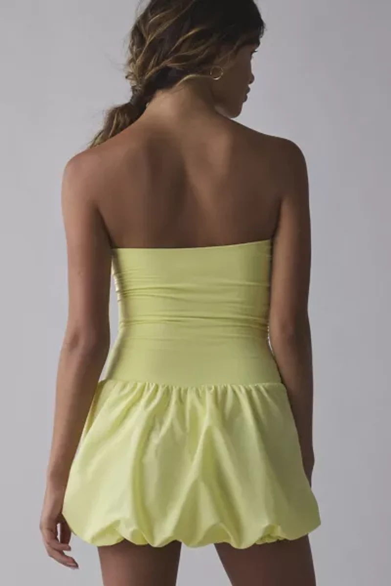 Kimchi Blue Bubble Hem Mini Dress