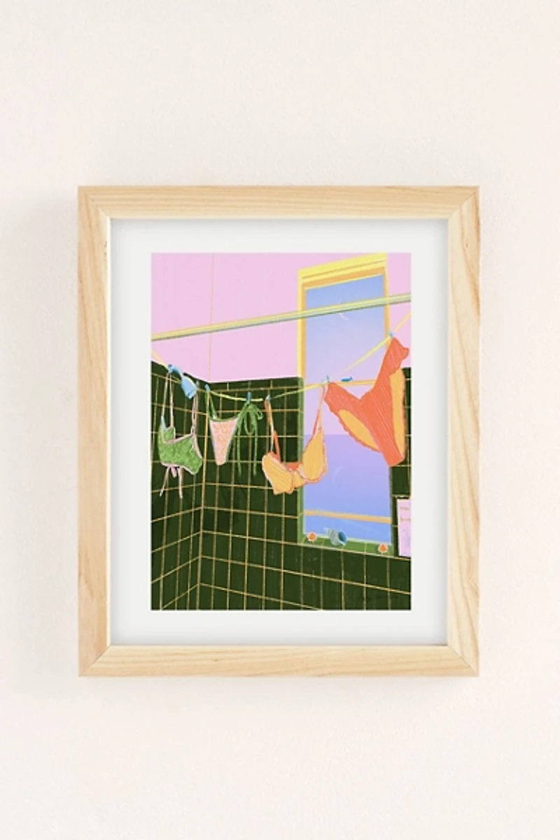 Izzy Lawrence Bikini Art Print