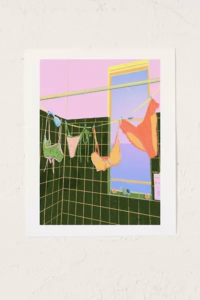 Izzy Lawrence Bikini Art Print