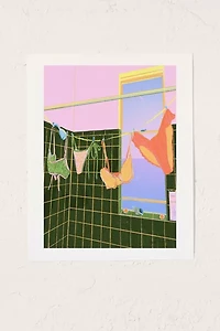 Izzy Lawrence Bikini Art Print