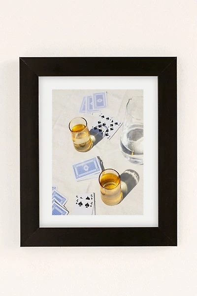 Emmely Schipper Playing A Game Of Cards Art Print