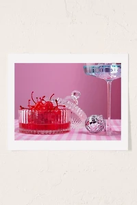 Pepino de Mar The Cherries Party Art Print