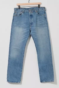 Vintage Y2K Levi's 501 Button Fly Distressed Denim Jeans