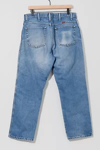 Vintage 1990s Distressed Blue Faded Denim Jeans