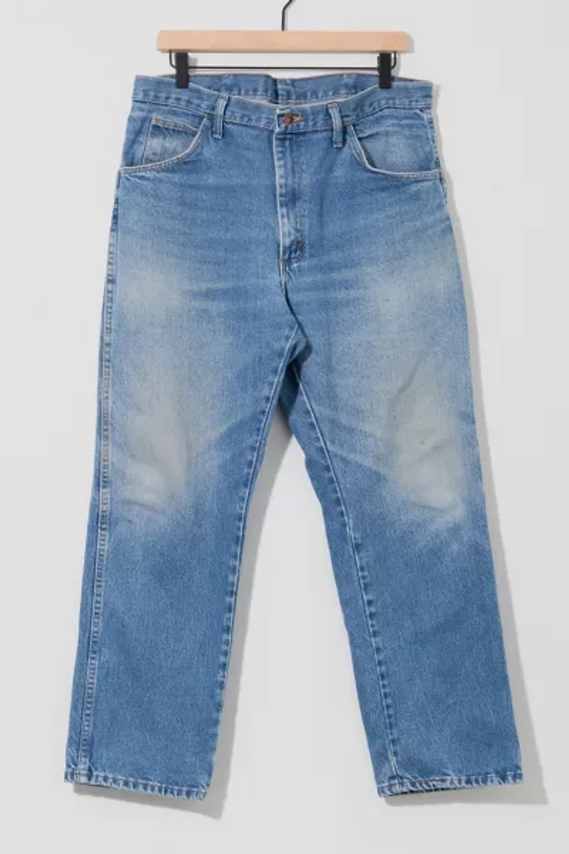 Vintage 1990s Distressed Blue Faded Denim Jeans