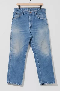 Vintage 1990s Distressed Blue Faded Denim Jeans
