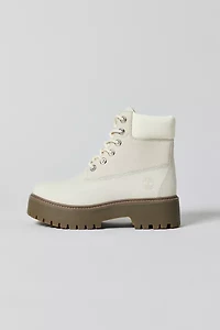 Timberland Women's Stone Street 6-Inch Platform Waterproof Leather Boot