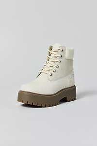 Timberland Women's Stone Street 6-Inch Platform Waterproof Leather Boot