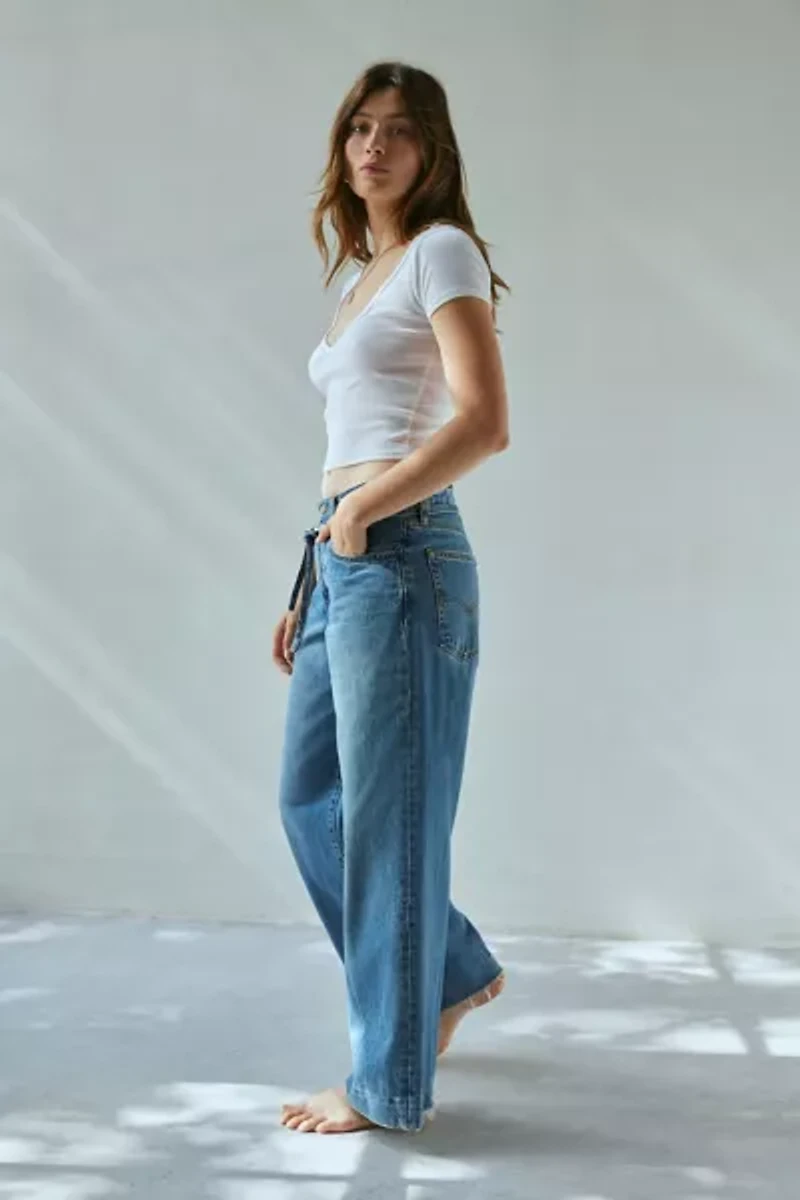 Levi's® XL Straight Tie Waist Rigid Jean