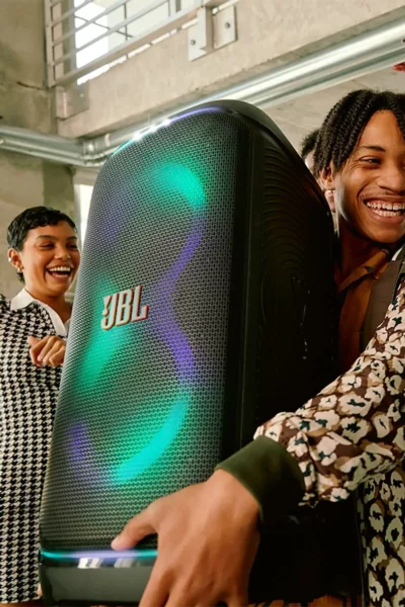 JBL PartyBox Stage 320 Portable Party Speaker with Wheels