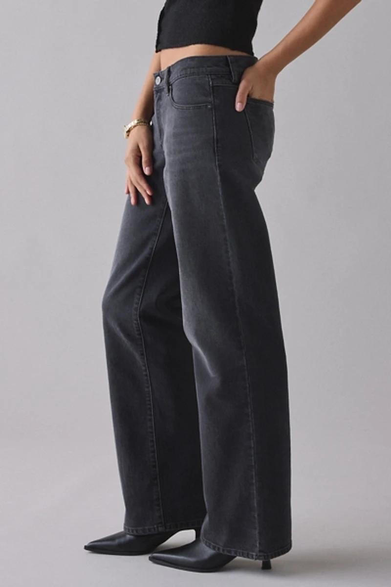 Abrand 99 Low-Rise Wide Jean