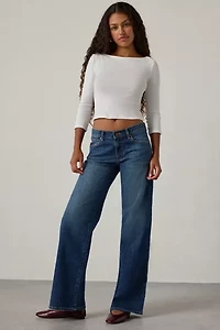 Abrand 99 Low-Rise Wide Jean