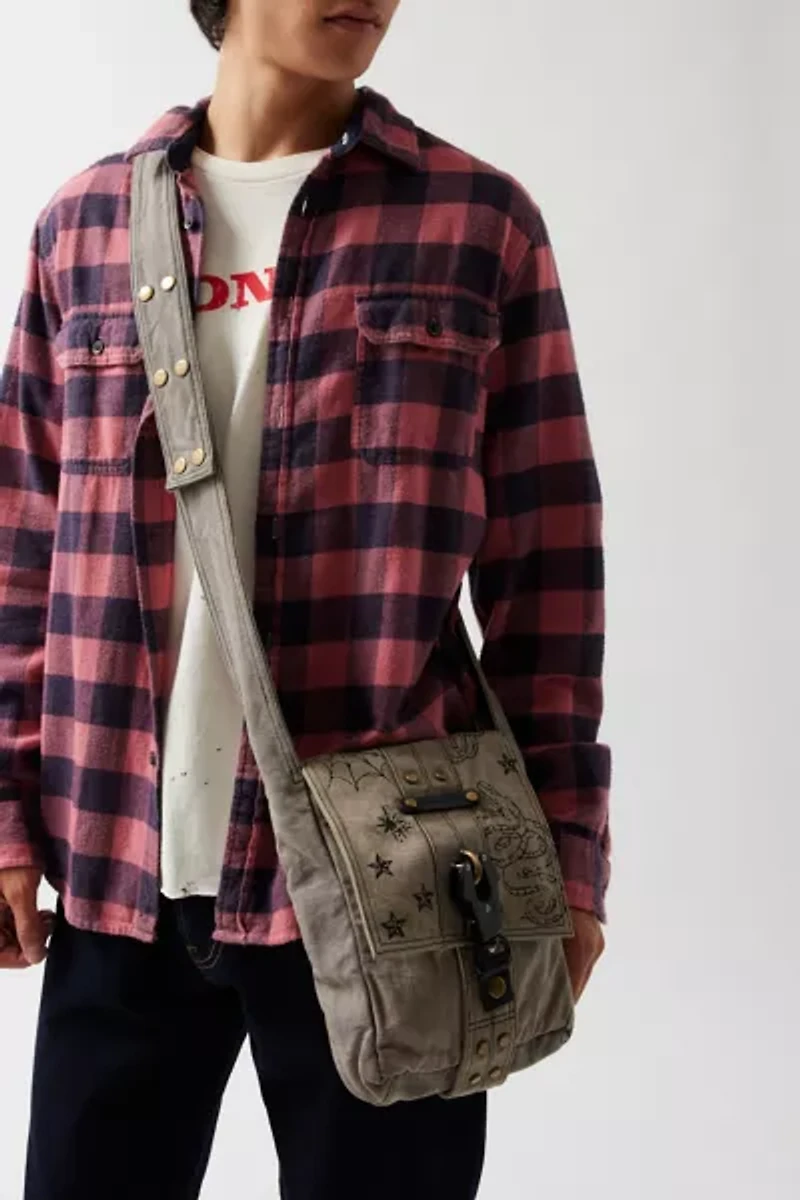 Goth Canvas Sling Bag