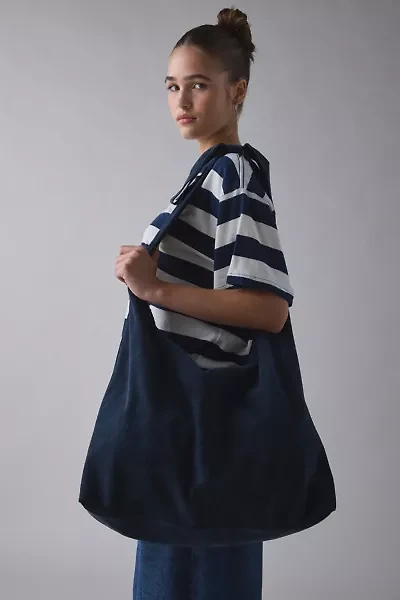 Boston Bow Suede Hobo Bag