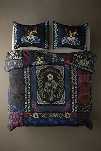 Raya Breezy Cotton Percale Duvet Cover