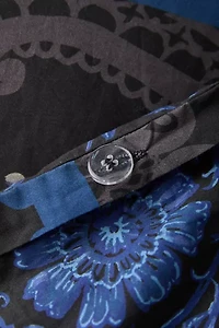 Raya Breezy Cotton Percale Duvet Cover