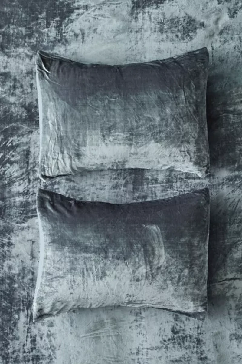 Skye Velvet Sham Set