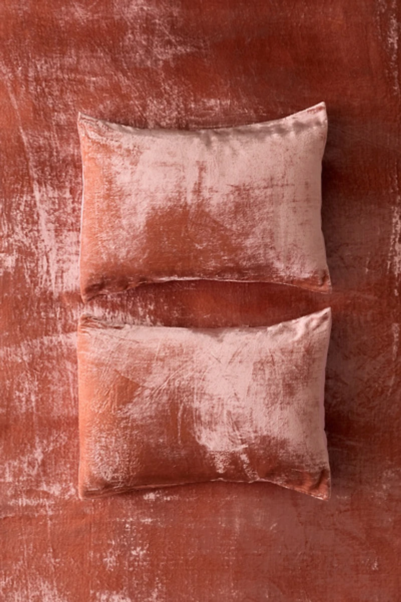 Skye Velvet Sham Set