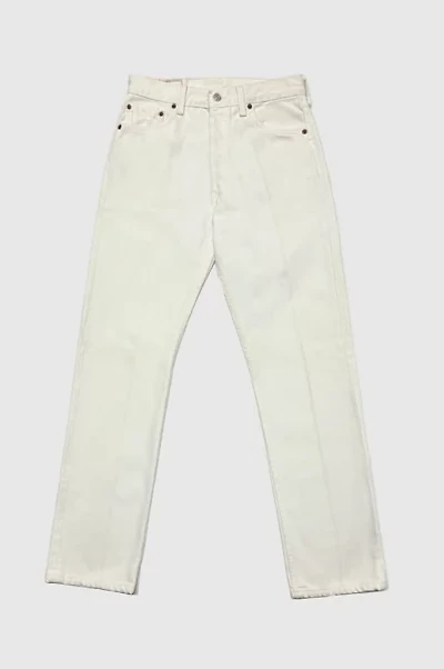 Vintage 1990’s Levi’s 501 White Denim Jeans