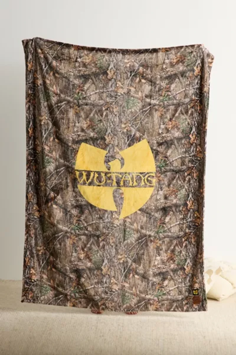 Slowtide X Wu-Tang Clan Triumph Plush Fleece Throw Blanket